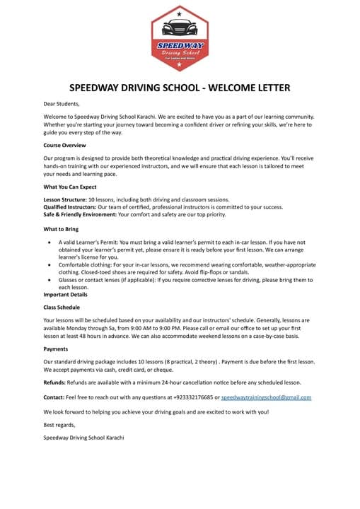 Speedway Driving School - Gallery Image 4